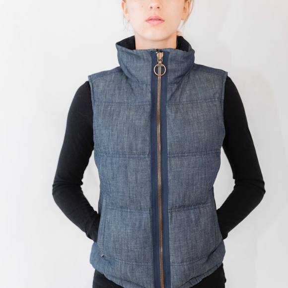 Prada Denim Vest Size 38 - Picture 3 of 10